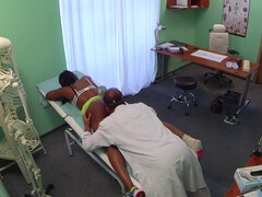 Tette grandi, Nero, Pompino, Brunetta, Dottore, Da dietro, Di colore, Hd