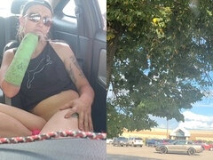 Amatéři, Přichyceni, Masturbace, Venku, Na veřejnosti, Hračky