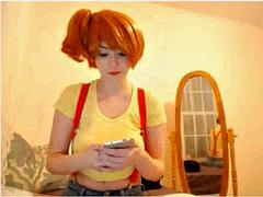 Pokemon Misty Cosplay: Amateur, Masturbation  Solo Porn