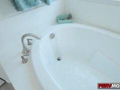 오랄섹스, 흑갈색 머리, 핸드잡, 하드코어, Hd, 대단히, 밀프, 젖가슴