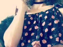 Watch Me Dress up in My Brother's Girlfriend's Clothes and Get Naughty While They're Out of Town
