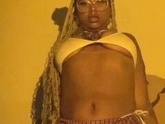 Seggről a szájra, Hatalmas hátsó, Brazil, Ébenfekete, Nyalás, Orgazmus, Nuni