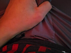 Americano, Schizzo di sborra, Fetish, Sega, Fatto in casa, Masturbazione, Nylon, Solo