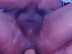 In den arsch, Handjob, Selbstgemacht, Masturbation