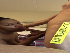 Leie, Grosse titten, Blasen, Schwanz, Schwarz, Hardcore, Milf, Pov