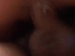 Redhead wife takes facial after amateur fucking in the kitchen - closeup