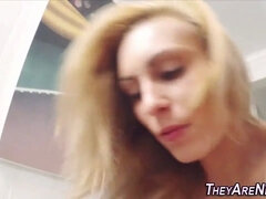 Teen face nutted in xxx