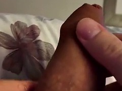 After a long masturbation with the lubricating cream, I make my big hard cock cum a lot click the link for the full video