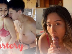 Lustery featuring hussy's lingerie scene