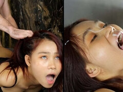 Asian Teen Yumi Takes Hardcore Rough Sex and Loud Moans