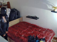 Enthousiasteling, Europees, Fetisj, Frans, Latex, Alleen