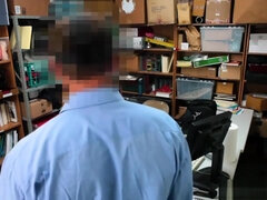 Busty teen 18+ thief sucks and fucks a big dick to avoid jail