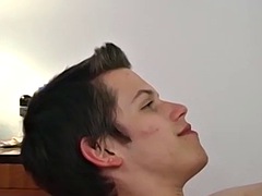 アナル, デカチン, フェラチオ, イく瞬間, ゲイ, ハードコア, オナニー, 三人