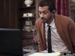 Manager is caught anal invasion pounding chinese intern