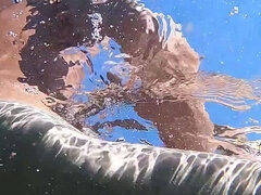 Underwater Anal Sex Cum Eat Mouth Piss