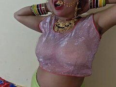 Hot Indian Desi Village Bhabhi Was After Long Time to Meet with Dever