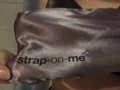 Toying and Pegging with Strapless Dildo