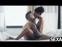 Sucer une bite, Queue, Hard, Hd, Léchez, Orgasme, Chatte, Nénés