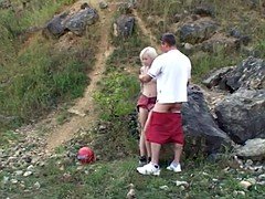 Kotě, Blondýna, Pár, Hardcore, Milf žcbp, Venku, Teenka, Kozičky