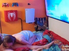 Relaxing with fate and a nice blowjob