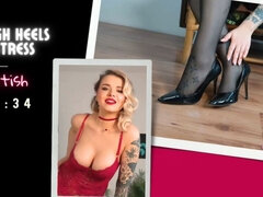 Amatoriale, Bondage sadomaso, Culo grosso, Dominazione femminile, Piede fetish, Tacchi, Lingerie, Polacca