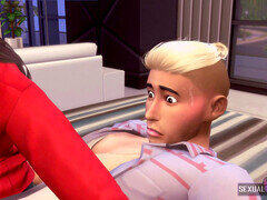 Buddy, bed, bedroom sex