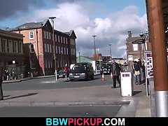 BBW tourist is picked up and fucked