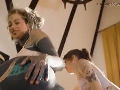 Anál, Dildo, Prstovanie, Zející, Gotika, Hd, Lesbické, Masturbácia