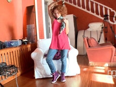 Fétiche, Culottes ou slips, Chatte, Russe, Rasée, Chaussures, Solo, Adolescente