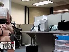 Mofos - Ava Hardy gets caught camming after hours and rides the it boy for a brilliant internal cumshot