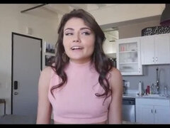 Hot Step Sister Aspen Reign Needs Help From Step Brother Tony Profane