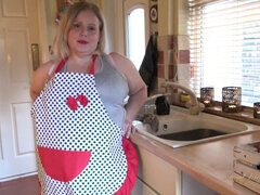 Stor rumpe, Blond, Britisk, Barmfager, Lubben, Naturlige bryster, Synsvinkel, Kone