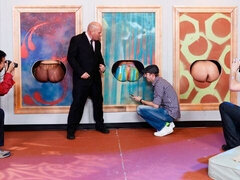 Velika rit, Velik kurac, Fafanje, Doggystyle, Luknja v steni, Hardcore, Milf, Trojček