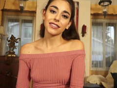 Soveværelse, Brunette, Kondom, Komme i munden, Pik, Trusser, Spanking, Tabu