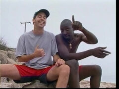 アメリカ人, アナル, デカ尻, 黒人, フェラチオ, カップル, オマンコ, ヴィンテージ