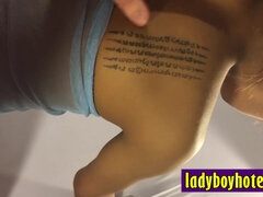 Leie, In den arsch, Grosser schwanz, Schwanz, Lingerie, Transfrau