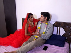 18 ans, Sucer une bite, Couple, Première fois, Indienne, Chatte