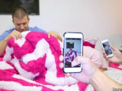 Brunetka, Vysokoškolačka, Kolej, Ebenové, Lesbické, Párty, Vyholené, Teenka