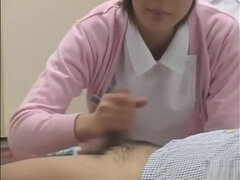 Leie, Asiatisch, Braunhaarige, Handjob, Hardcore, Japanische massage, Krankenschwester