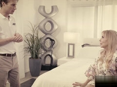 Blondynka, Cycata, Hardcore, Hd, Masaż, Orgazm, Cipka, Cycki