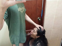 Hot Mature Christian Wife Cheats on Husband - Sucks Dick While He's in Church