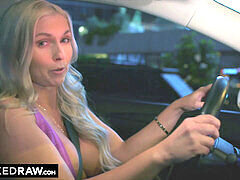 Christie Stevens craves interracial double penetration in BLACKEDRAW video