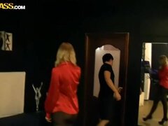 Live Sex Act with Eric, Sidney, and Edik in a Dance Studio