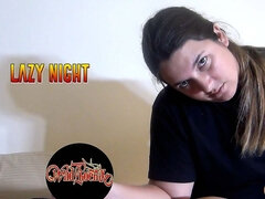 Lazy Night: Unenthusiastic Handjob for a Pestering Partner