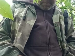 Amatoriale, Schizzo di sborra, Masturbazione, All'aperto, Solo