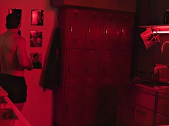 Taboo sub stud fucked by stepbrothers cock bareback in bed