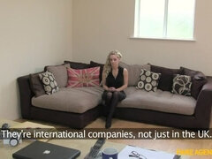 Blonde Beauty With Big Tits Enjoys Sex And Money Above All