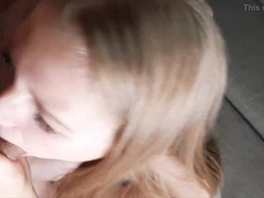 Amateur, Gros seins, Sucer une bite, Éjaculation interne, Queue, Mère que j'aimerais baiser, Seins naturels, Russe