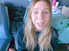 Amateur, Sucer une bite, Tir de sperme, Faciale, Mère que j'aimerais baiser, Maman, Belle mère