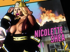 Blonde busty MILF Nicolette Shea spicy porn video